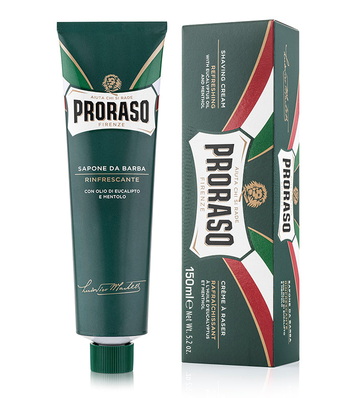 Refresh Shave Cream Tube with box on a white background