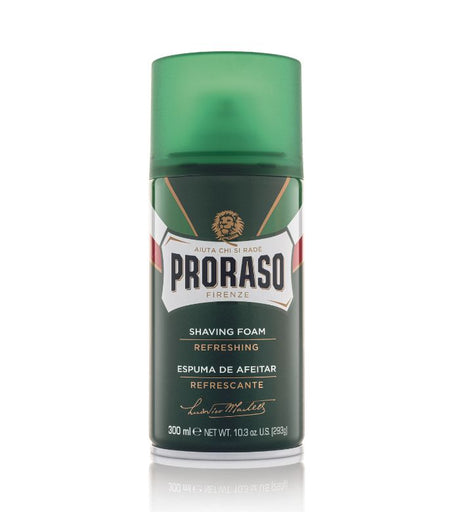 Can of Proraso Refreshing Shave Foam can