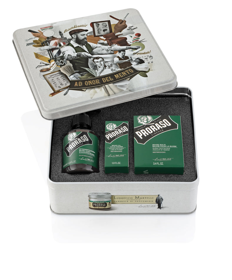 Beard Care Tin in Refreshing Fragrance