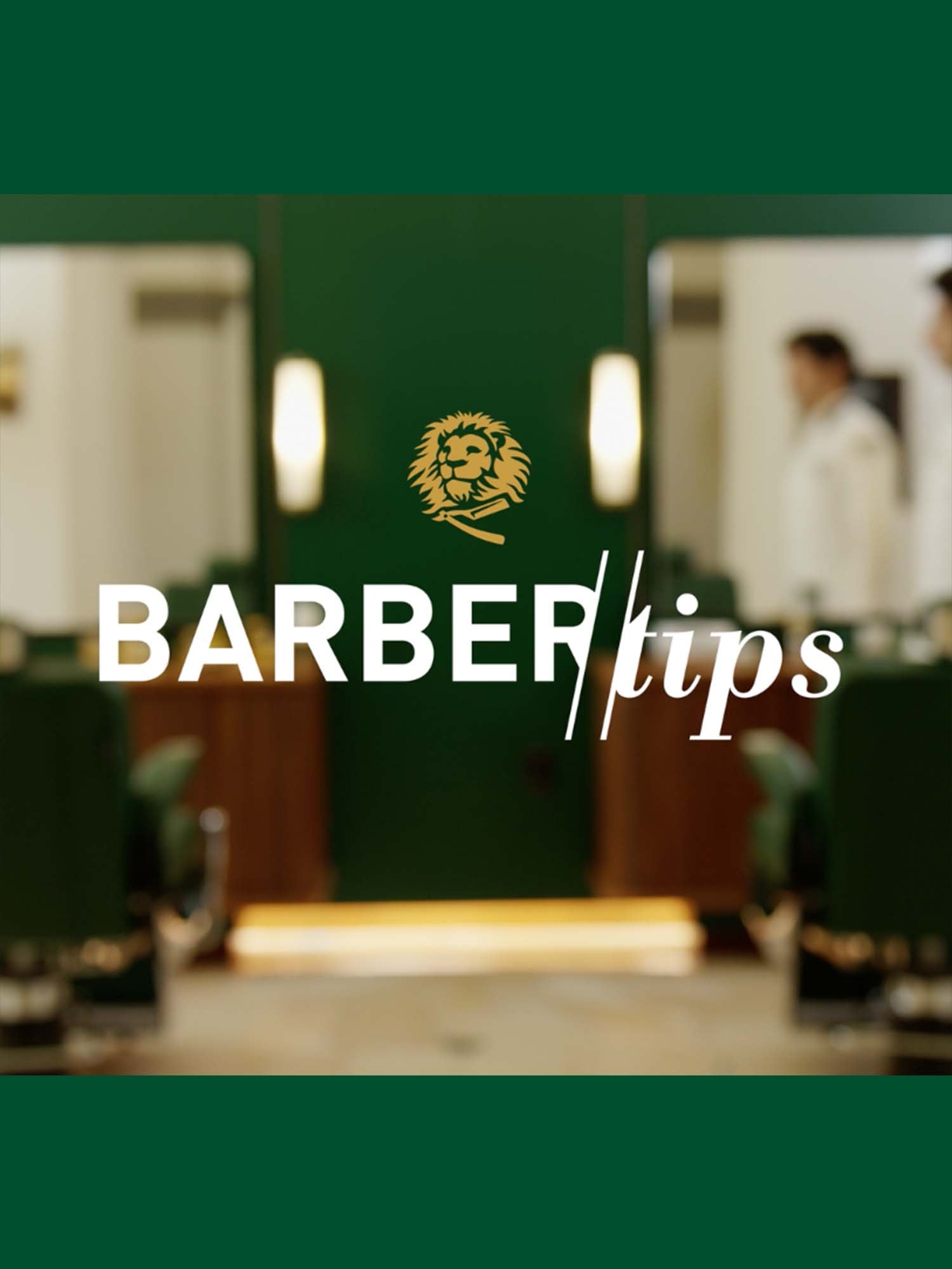 Barber Tips from the Accademia Proraso inside the Accademia barbershop, chairs and a barber walking across the image