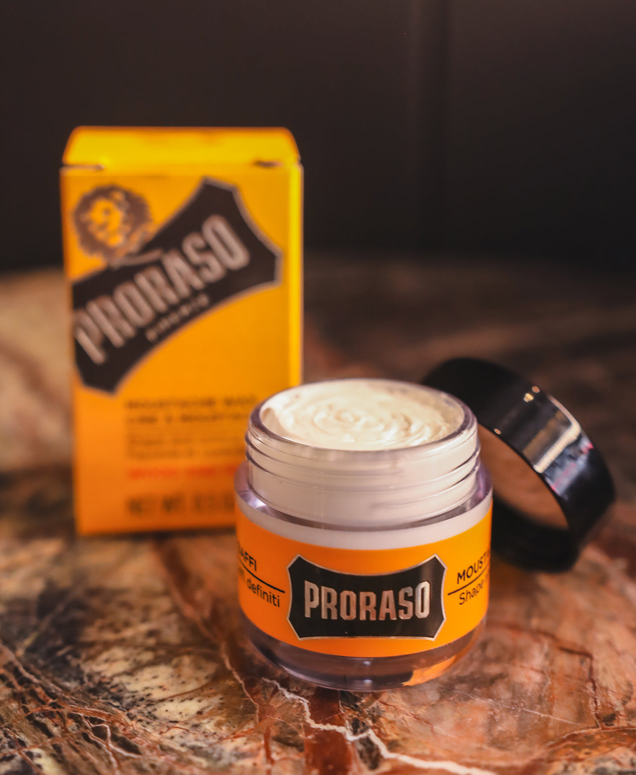 Moustache Wax: Wood & Spice