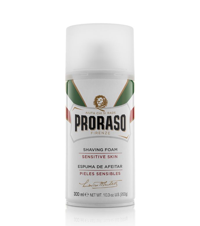 Can of Proraso Sensitive Shave Foam