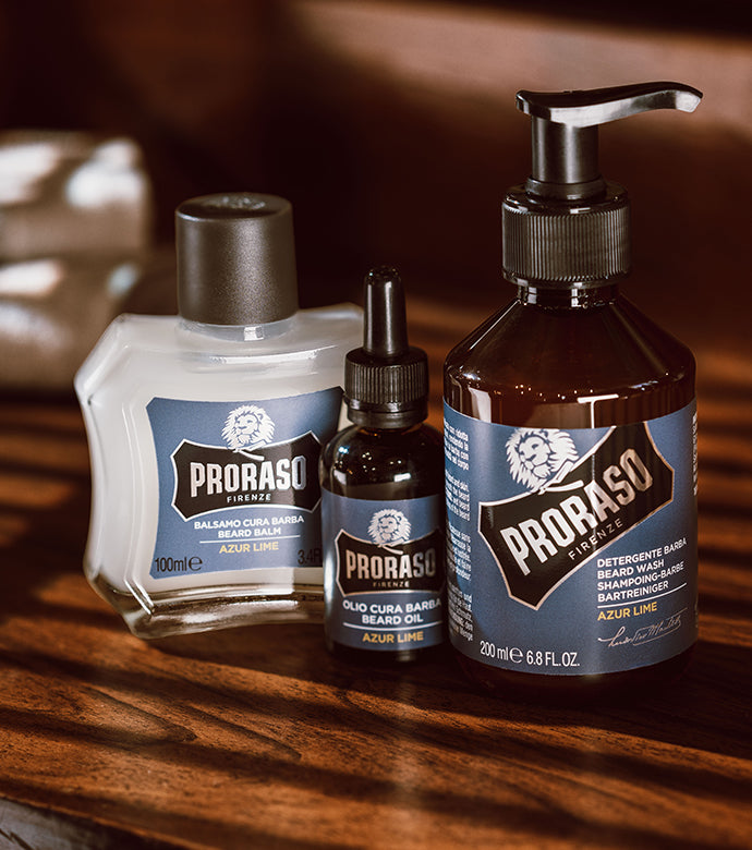 Beard Care Tin: Azur Lime