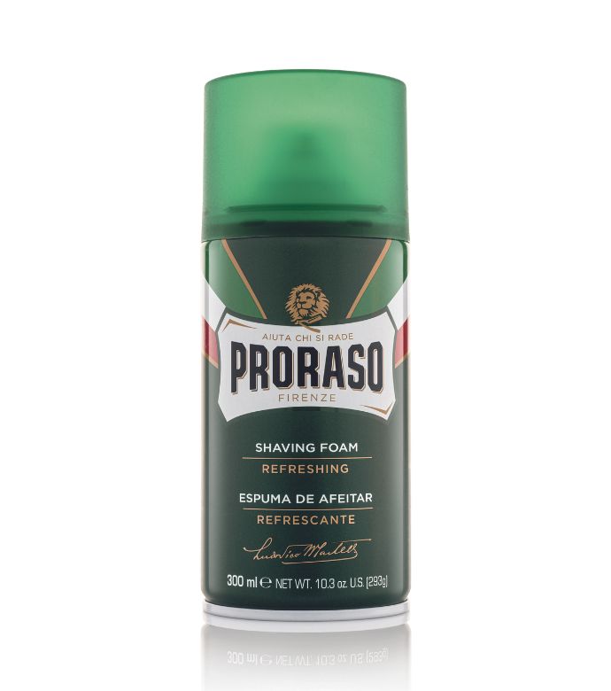 Can of Proraso Refreshing Shave Foam can