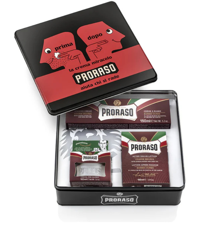 Proraso Prima Dopo Vintage Tin - Nourishing for Coarse Beards