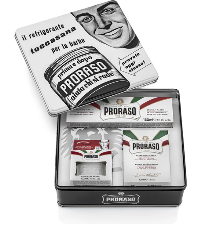 Proraso Toccasana Vintage Gift Tin for Sensitive Skin