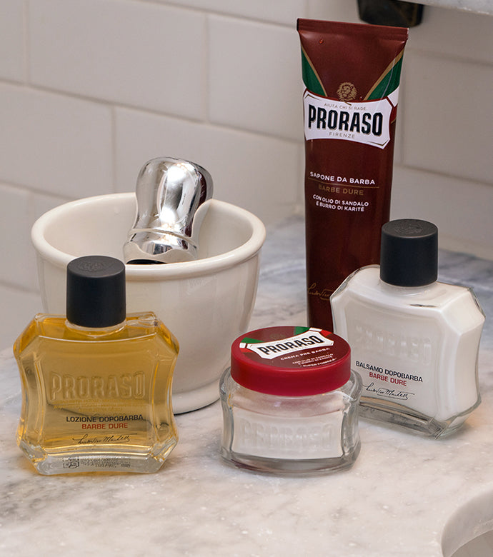 Proraso Red Sandalwood for Coarse Beards Shaving Gift Set