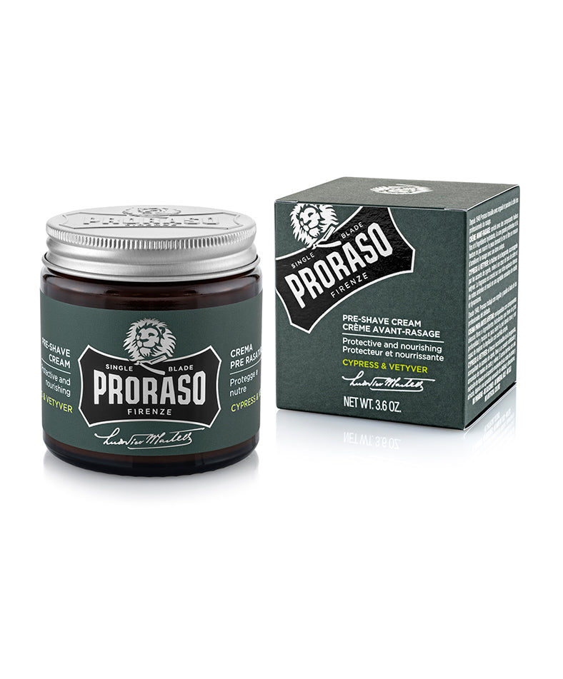 Single Blade Pre-Shave Cream: Cypress & Vetyver