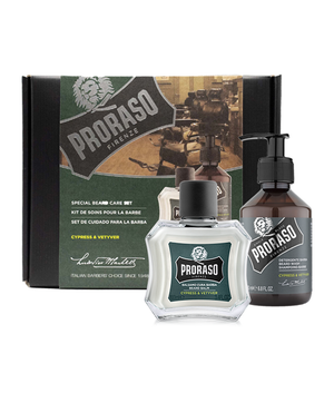 Proraso Beard Care Duo Box for New or Short Beards - Cypress & Vetyver