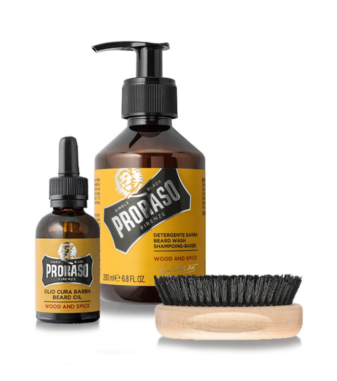 Beard Essentials Bundle for long or full beards