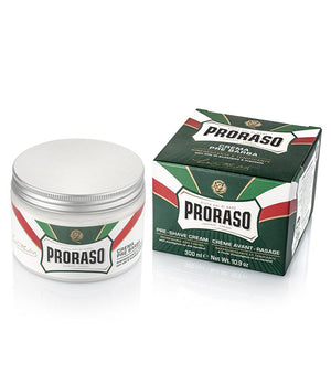 Proraso Professional Refreshing Pre-Shave Cream jar and box.