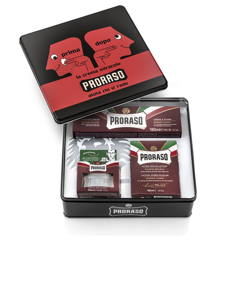 Proraso Prima Dopo Vintage Tin - Nourishing for Coarse Beards