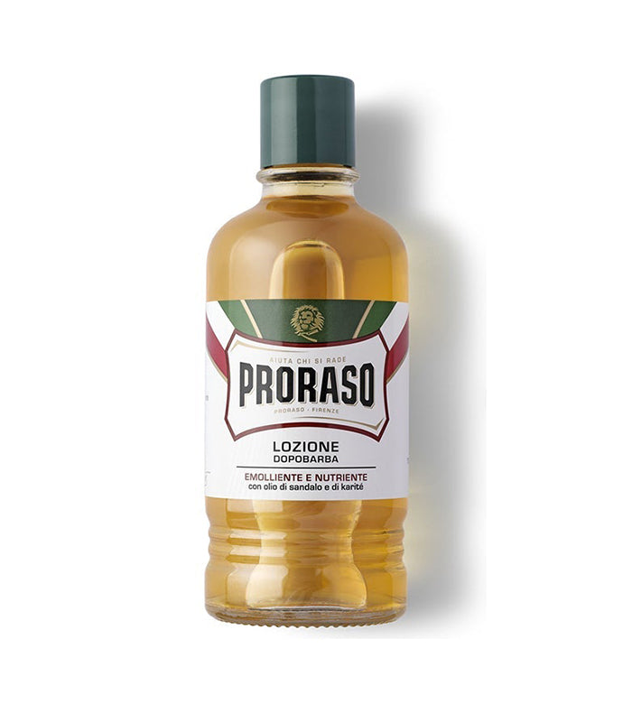 Proraso Aftershave Lotion Coarse Beards with Sandalwood and Shea Butter Professional Backbar Size - 13.5 fl oz