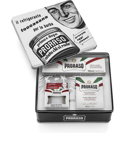 Proraso Toccasana Vintage Gift Tin for Sensitive Skin